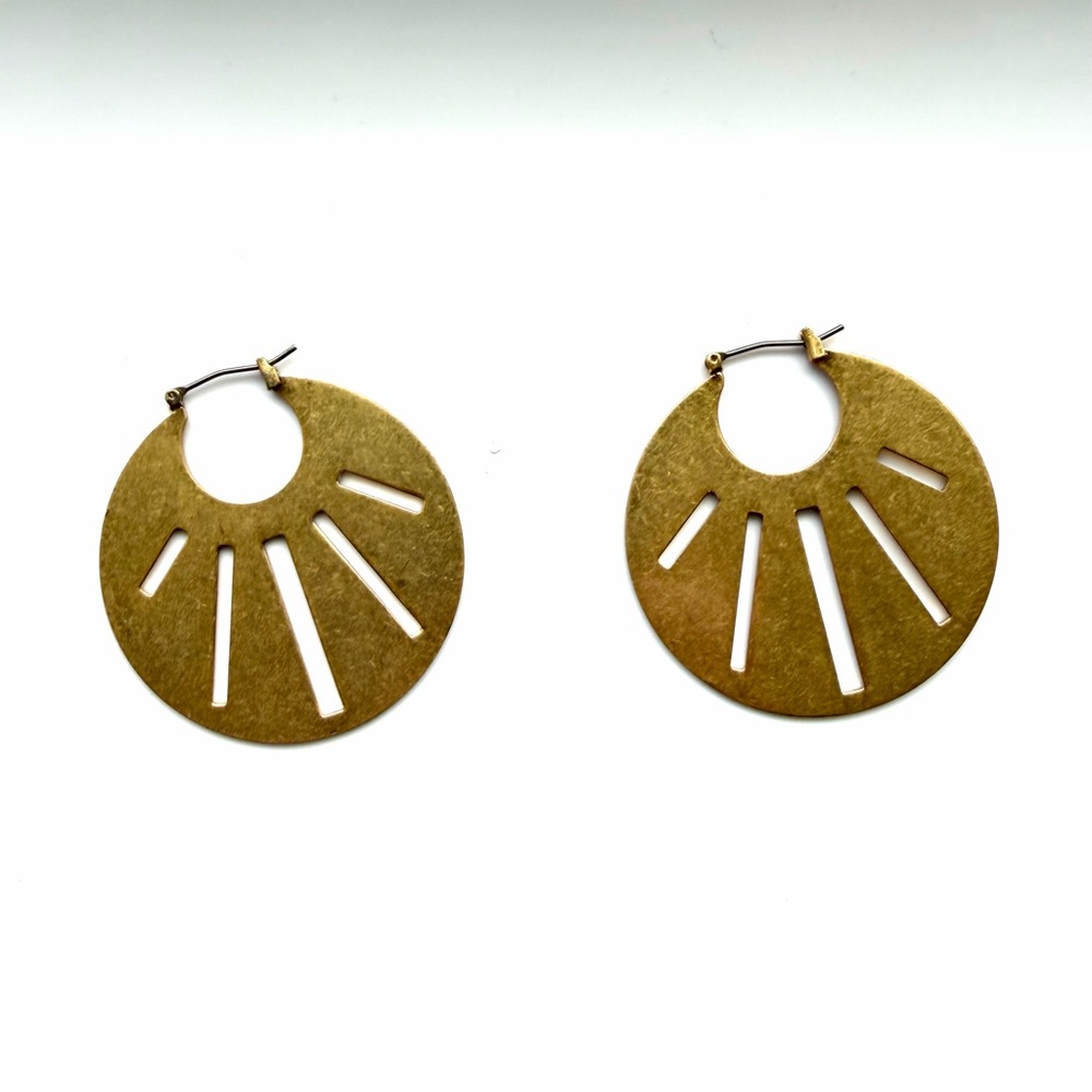 Gold Hoop Earrings